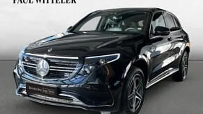 Lack obsidianschwarz Gebraucht 2022 Mercedes EQC400 AMG line SUV | 37.990 € (Fairer Preis)