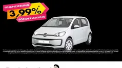 Weiß Gebraucht 2021 VW up! move up! Kleinwagen | 11.222 € (Fairer Preis)