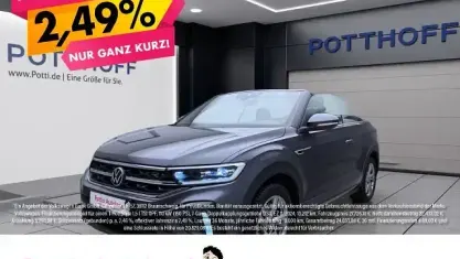 Gebraucht VW T-Roc Cabriolet R-line 150 PS (110 kW) 2025 Grau Cabrio