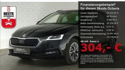 Gebraucht Skoda Octavia Tour 150 PS (110 kW) 2023 Schwarz Kombi