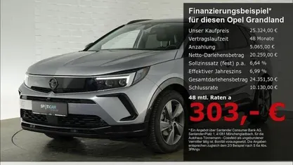 Gebraucht Opel Grandland X 131 PS (96 kW) 2025 Silber SUV