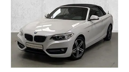 Weiß Gebraucht 2017 BMW 218 Sport Line Cabrio | 19.380 € (Fairer Preis)