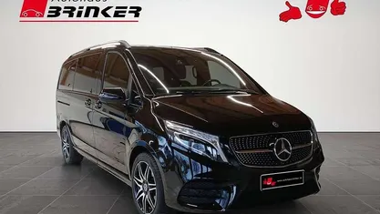 Gebraucht Mercedes V250 Avantgarde Edition 190 PS (139 kW) 2021 Obsidianschwarz metallic Van / Kleinbus