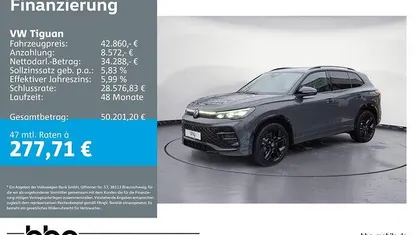 Gebraucht VW Tiguan R-line 193 PS (141 kW) 2024 Grau SUV