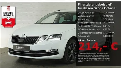 Gebraucht Skoda Octavia Premium Edition 150 PS (110 kW) 2019 Weiss Kombi