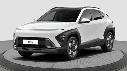Weiss Neu 2026 Hyundai Kona Prime SUV | 30.995 € (Fairer Preis)