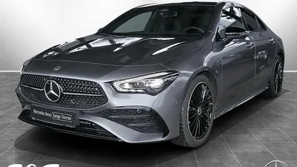 Metalliclack mountaingrau Gebraucht 2024 Mercedes CLA200 AMG Coupé | 35.990 € (Fairer Preis)