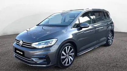Gebraucht VW Touran Highline 150 PS (110 kW) 2018 Indiumgrau metallic Van / Kleinbus