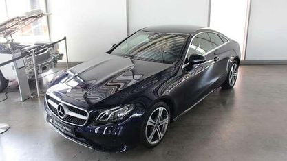 Używany Mercedes E200 184 KM (135 kW) 2017 Niebieski Coupe