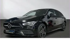 Schwarz Gebraucht 2020 Mercedes CLA250e Shooting Brake AMG line Kombi | 25.770 € (Fairer Preis)