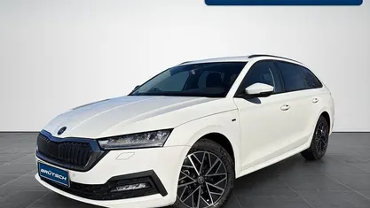 Gebraucht Skoda Octavia Clever 150 PS (110 kW) 2021 Candyweiss Kombi