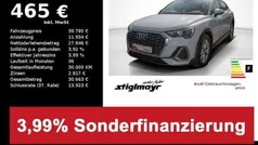 Gletscherweiß metallic Gebraucht 2024 Audi Q3 Sportback S-Line SUV | 39.780 € (Superpreis)