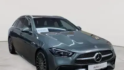 Gebraucht Mercedes C300 AMG line 265 PS (194 kW) 2023 Selenitgrau metallic Kombi
