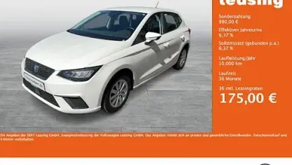 Usado Seat Ibiza Style 80 HP (58 kW) 2023 Branco Citadino