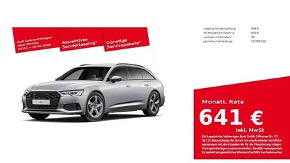 Second-hand Audi A6 Advanced Plus 245 CP (180 kW) 2025 Argintiu Break