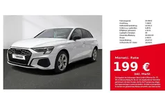 Weiß Gebraucht 2022 Audi A3 Sportback e-tron S-Line Limousine | 29.480 € (Fairer Preis)