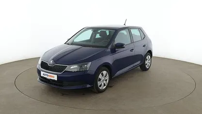 Gebraucht Skoda Fabia Ambition 60 PS (44 kW) 2016 Blau Limousine