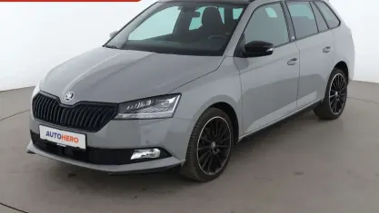 Gebraucht Skoda Fabia Monte Carlo 95 PS (69 kW) 2020 Seda steel/steel grau Kleinwagen