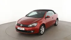Rot Gebraucht 2014 VW Golf Cabriolet Cabrio | 11.790 € (Fairer Preis)