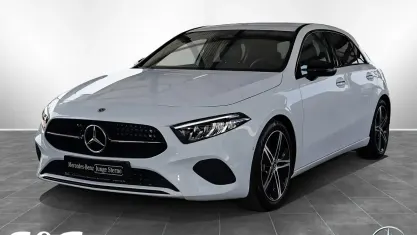 Gebraucht Mercedes A180 Progressive 136 PS (100 kW) 2025 Unilack polarweiß Limousine