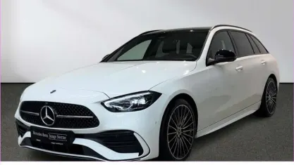 Gebraucht Mercedes C220 AMG 197 PS (144 kW) 2026 Weiß Kombi
