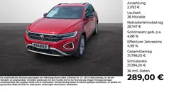 Gebraucht 2024 VW T-Roc Goal SUV | 30.240 € (Superpreis)
