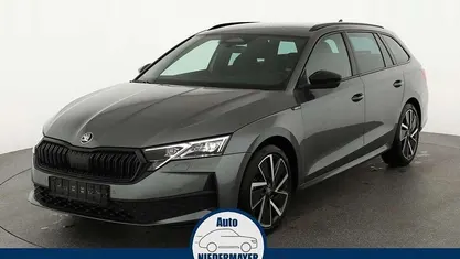 Graphitegrau metallic Neu 2025 Skoda Octavia SportLine Kombi | 39.995 € (Fairer Preis)