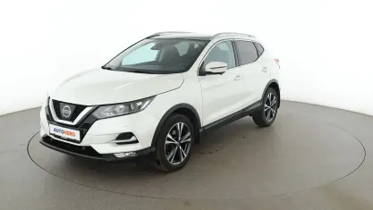 Gebraucht Nissan Qashqai Tekna 116 PS (85 kW) 2018 Weiß SUV