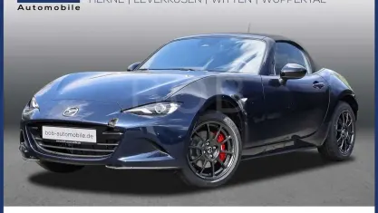 Gebraucht Mazda MX5 Homura-Line 132 PS (97 kW) 2025 Deep crystal blue (blau) Cabrio