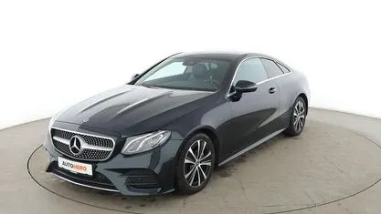 Gebraucht Mercedes E200 AMG line 184 PS (135 kW) 2018 Grün Coupé