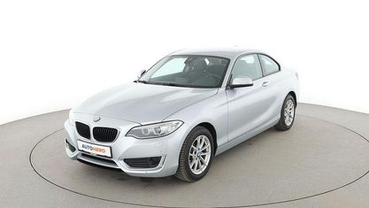 Używany BMW 218 136 KM (100 kW) 2016 Srebrny Coupe