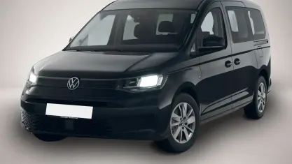 Neu VW Caddy Maxi Life 122 PS (89 kW) 2025 Schwarz Van / Kleinbus