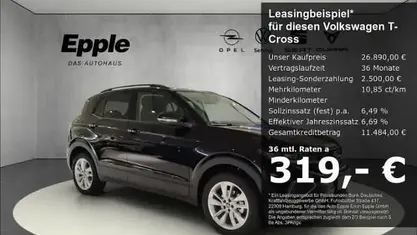 Gebraucht VW T-Cross Life 116 PS (85 kW) 2025 SUV