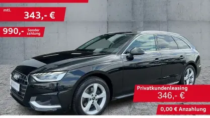 Gebraucht Audi A4 Advanced 163 PS (119 kW) 2023 Schwarz Kombi
