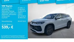 Pure white Gebraucht 2025 VW Tayron R-line SUV | 57.450 € (Fairer Preis)