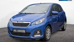 Blau Gebraucht 2021 Peugeot 108 Active Kleinwagen | 9.495 € (Fairer Preis)