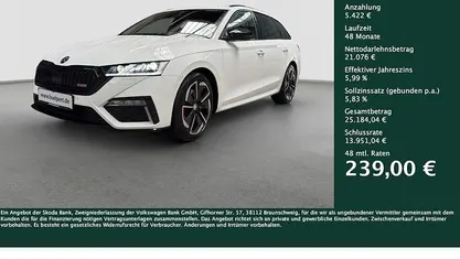 Gebraucht 2022 Skoda Octavia RS Kombi | 26.498 € (Guter Preis)