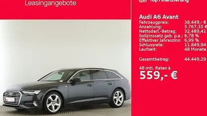 Manhattangrau metallic Gebraucht 2023 Audi A6 Sport Kombi | 36.995 € (Fairer Preis)
