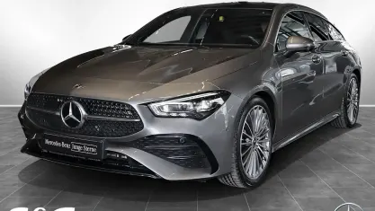 Gebraucht Mercedes CLA200 Shooting Brake AMG 163 PS (119 kW) 2024 Metalliclack mountaingrau Kombi