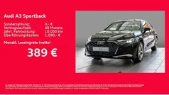 Schwarz Neu 2025 Audi A3 Sportback Advanced Limousine | 37.969 € (Fairer Preis)