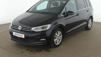 Gebraucht VW Touran Comfortline 116 PS (85 kW) 2020 Schwarz Van / Kleinbus