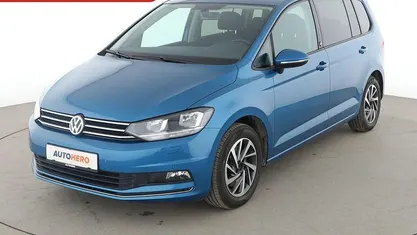 Gebraucht VW Touran Sound 110 PS (80 kW) 2017 Blau Van / Kleinbus