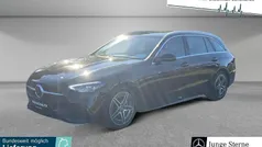 Schwarz Gebraucht 2024 Mercedes C220 AMG line Kombi | 41.980 € (Fairer Preis)