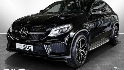 Gebraucht Mercedes GLE350 AMG 258 PS (189 kW) 2019 Metalliclack obsidianschwarz Coupé