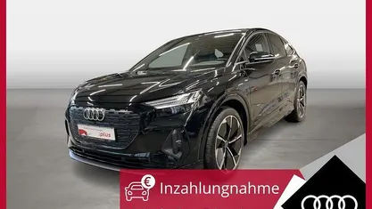 Mythosschwarz Gebraucht 2022 Audi Q4 Sportback e-tron S-Line SUV | 35.420 € (Guter Preis)