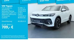 Oryxweiß perlmutteffekt Gebraucht 2025 VW Tiguan R-line SUV | 52.890 € (Guter Preis)