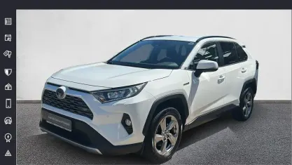 Gebraucht Toyota RAV4 Hybrid Club 218 PS (160 kW) 2020 Weiß SUV