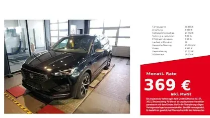 Usata Seat Tarraco FR 245 CV (180 kW) 2022 Nero SUV