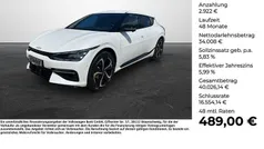 Weiß (snow white pearl) Gebraucht 2022 Kia EV6 GT-Line SUV | 36.930 € (Fairer Preis)