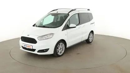 Gebraucht Ford Tourneo Courier Titanium 101 PS (74 kW) 2016 Weiß Van / Kleinbus